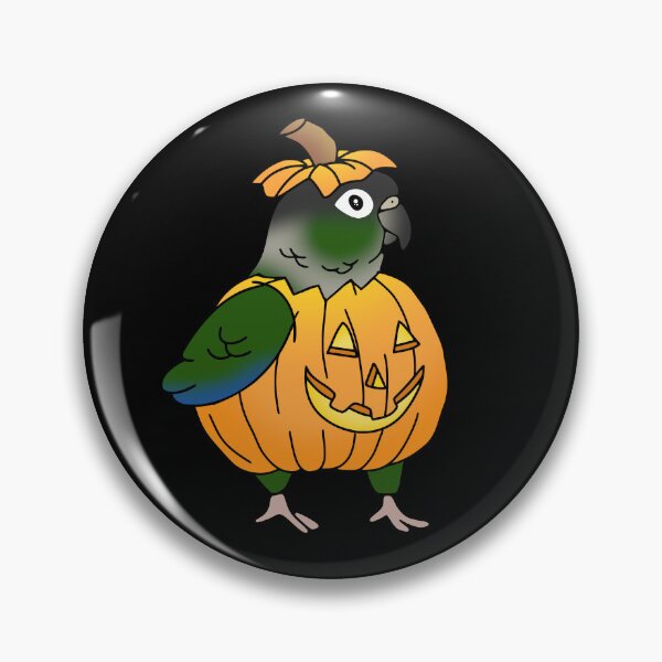 Item preview, pumpkin conure designed and sold by FandomizedRose.