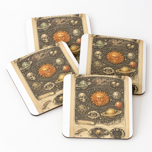Item preview, The Celestial Orrery Vintage Astronomy Astrological Chart designed and sold by TSshirtShoppe.