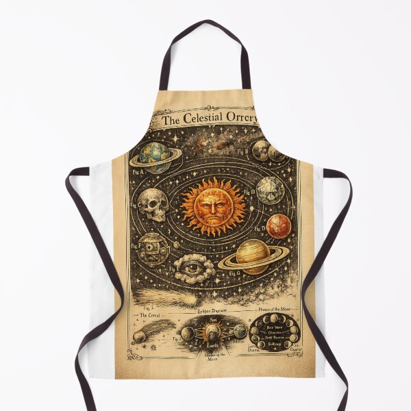 Item preview, The Celestial Orrery Vintage Astronomy Astrological Chart designed and sold by TSshirtShoppe.