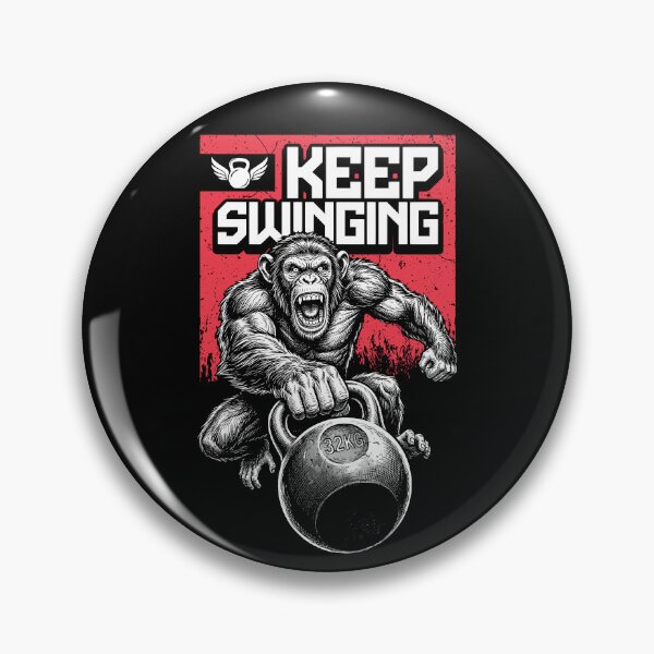 Item preview, Kettlebell Monkey Keep Swinging Chimpanzee Gym Ape designed and sold by GrandeDuc.