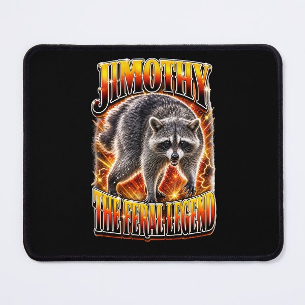 Item preview, Jimothy The Feral Legend Seattle Viral Raccoon designed and sold by SunfullyYours.