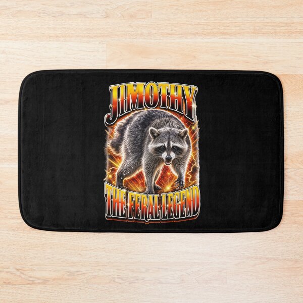 Item preview, Jimothy The Feral Legend Seattle Viral Raccoon designed and sold by SunfullyYours.