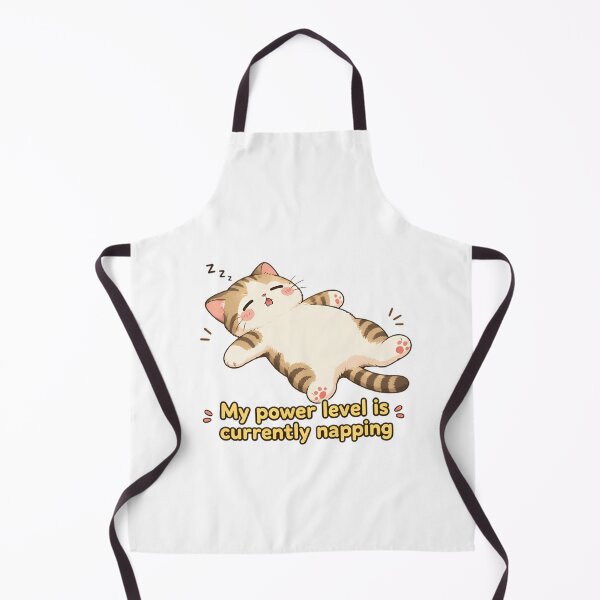 Item preview, Anime Cat My Power Level is Napping designed and sold by Hooi-Boon-Sin.