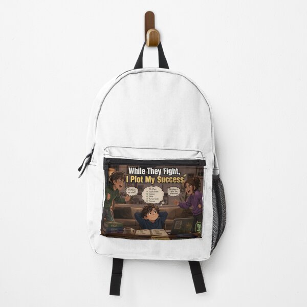 Item preview, While They Fight I Plot My Success Middle Child Ambition Design designed and sold by irfanshikh.