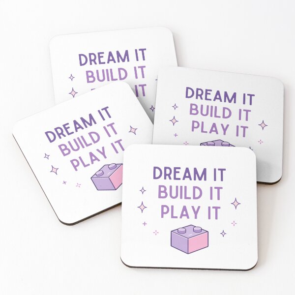 Item preview, Dream it, Buildit, play it  designed and sold by Tideflowerstudio.