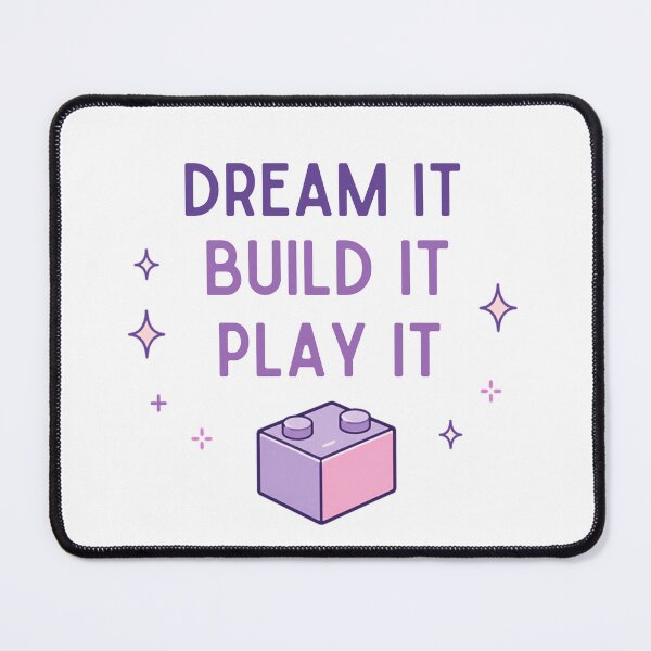 Item preview, Dream it, Buildit, play it  designed and sold by Tideflowerstudio.