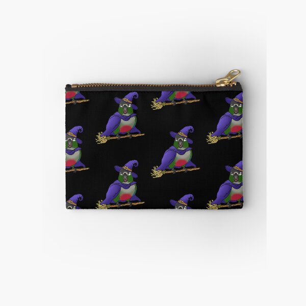 Item preview, Halloween Green Cheeked Conure Witch designed and sold by FandomizedRose.