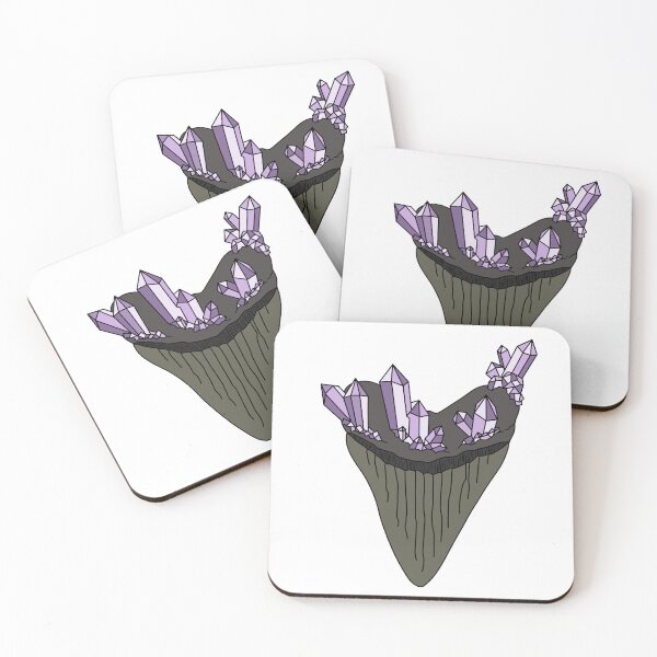 Item preview, Crystal Shark Tooth designed and sold by swim-shady.