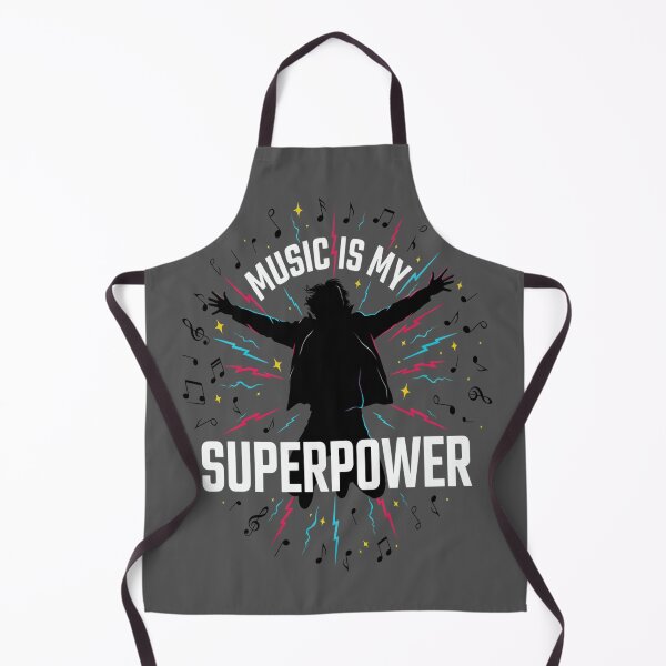 Item preview, Music Is My Superpower – Superhero Lightning Music Design designed and sold by Midnight Veil Designs.