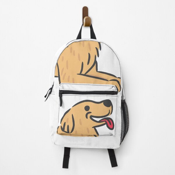 Item preview, Cute Golden Retriever Cartoon Dog Illustration designed and sold by monkik.
