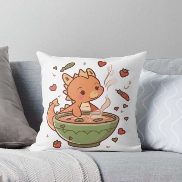 Item preview, Soup Dragon Sticker | Cute Cozy Baby Dragon Kitchen Mascot designed and sold by Stylestickers55.