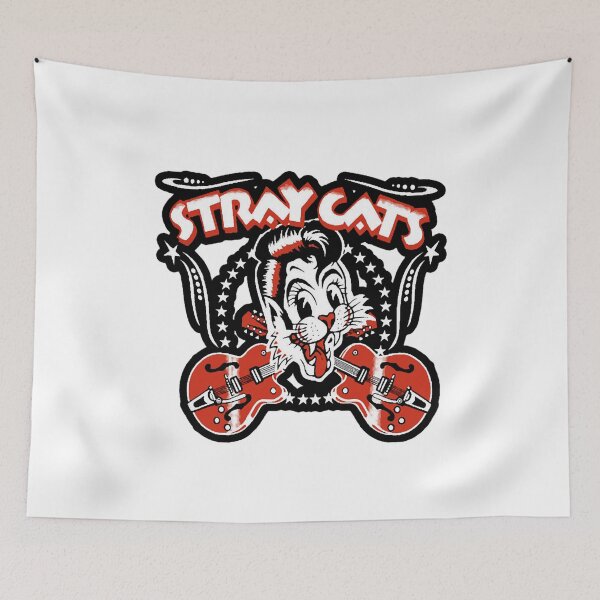 Item preview, Animals Music Band STRAY CATS BAND ARTWORK designed and sold by gunnytemade.