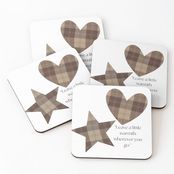 Item preview, Leave a little warmth wherever you go cozy elegance quote designed and sold by Novannah.