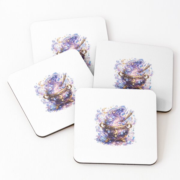 Item preview, Starlight Potion Cauldron Sticker designed and sold by blossomfun.