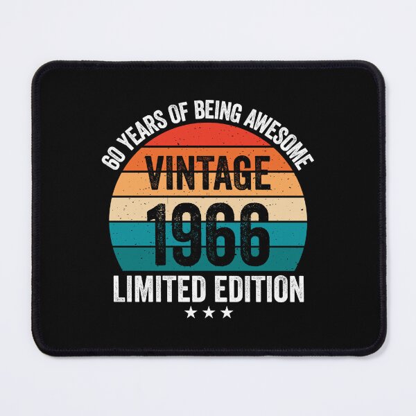 Item preview, Vintage 1966 60 Years Of Being Awesome 60th Birthday Retro Sunset designed and sold by IsDesignHub.