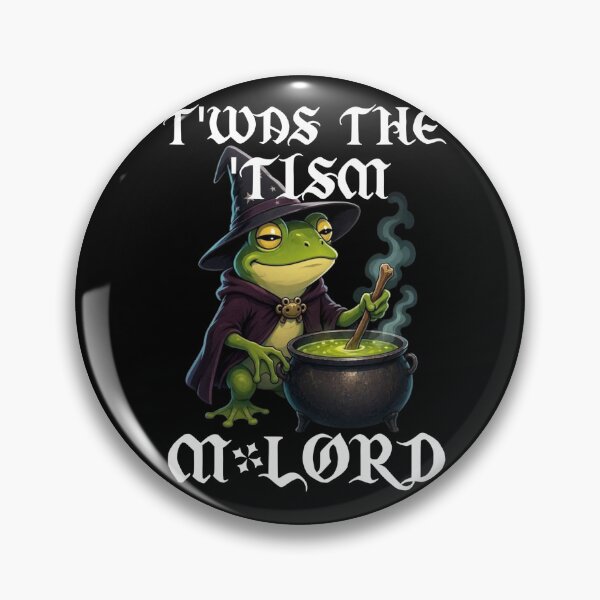 Item preview, Twas The Tism M Lord funny Frog  designed and sold by TheEndDesign.
