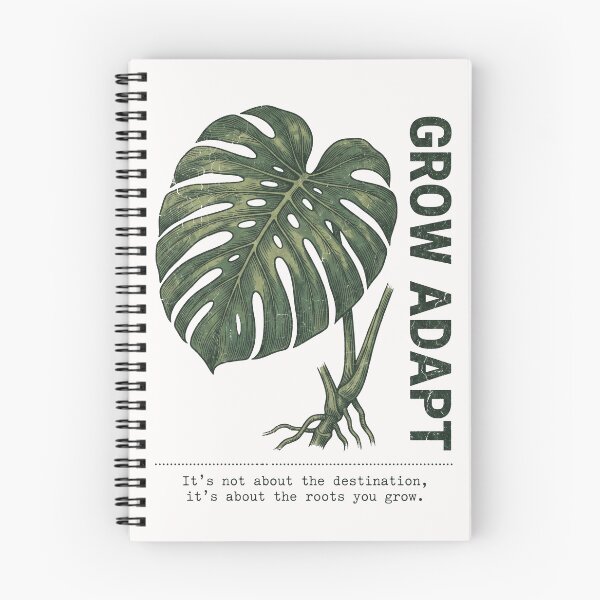 Item preview, Vintage Monstera Plant | Botanical Grow Adapt Quote Tee | Plant Lover Gift Nature Garden Floral Graphic Sticker designed and sold by WillCraftx.