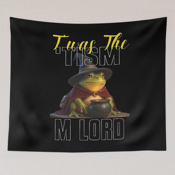 Item preview, Twas The Tism M Lord funny Frog  designed and sold by TheEndDesign.