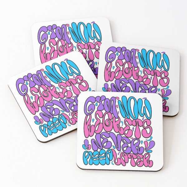 Item preview, Gym now,regrets never,pizza later designed and sold by Designfs.