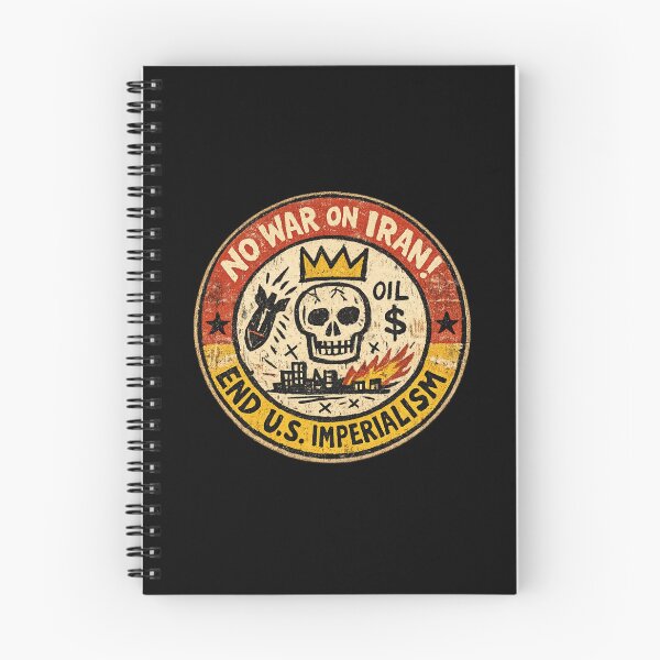 Item preview, No War on Iran! End U.S. Imperialism designed and sold by DIRTYDUNNZ.