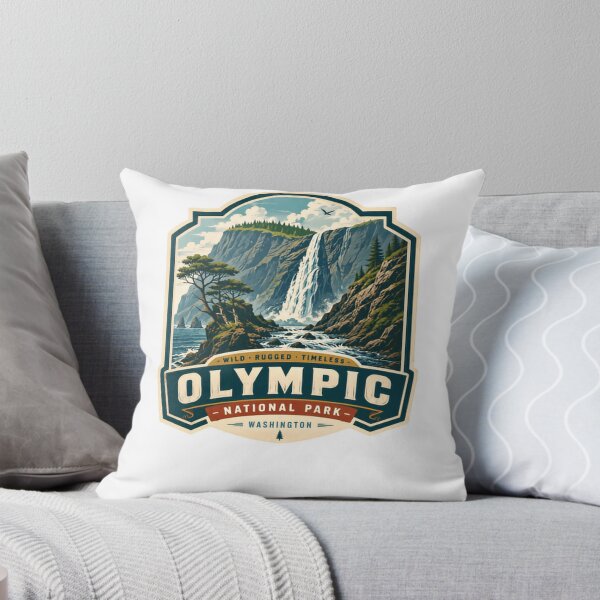 Item preview, Wild Rugged Timeless Olympic National Park Washington Travelers Nature Lovers designed and sold by Simsimah26Parks.