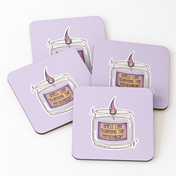 Item preview, Burning the Patriarchy Candle designed and sold by Lomegart.