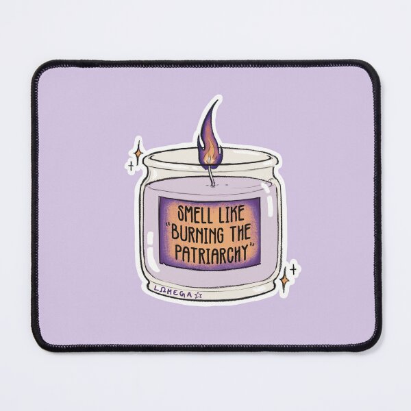 Item preview, Burning the Patriarchy Candle designed and sold by Lomegart.