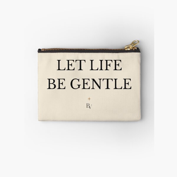Item preview, Let Life Be Gentle – Minimalist Quote Typography | Quiet Luxury Aesthetic designed and sold by BeaVibes.