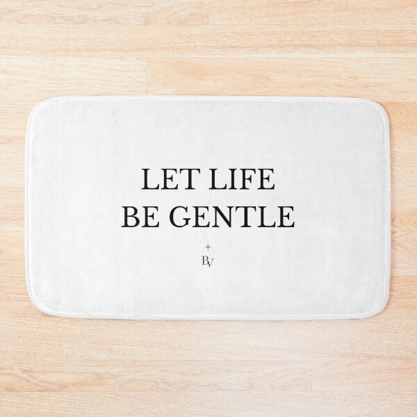 Item preview, Let Life Be Gentle – Minimalist Quote Typography | Quiet Luxury Aesthetic designed and sold by BeaVibes.