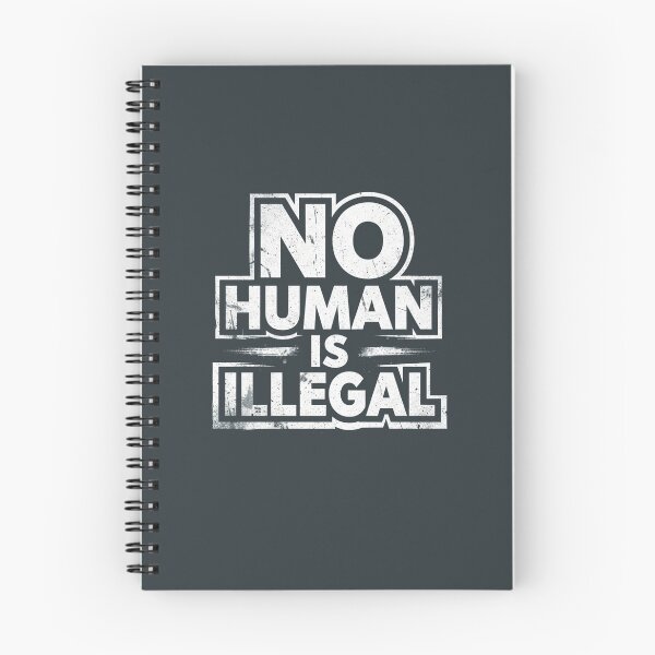 Item preview, No Human Is Illegal Equal Rights Quote designed and sold by Owcomm.