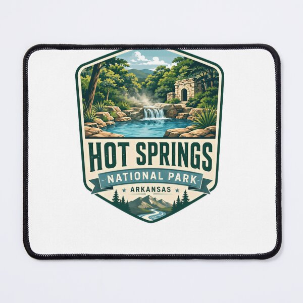 Item preview, Hot Springs National Park Arkansas Travel Vacation Visitor Souvenir designed and sold by Simsimah26Parks.