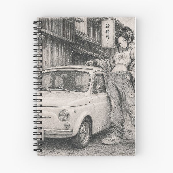 Item preview, Classic Fiat 500 in Kyoto | Neo Edo designed and sold by Neo Edo Studio.