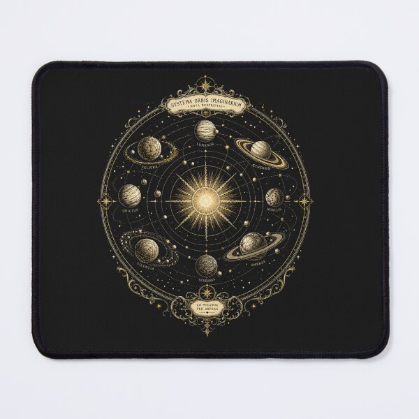 Item preview, Vintage Heliocentric Solar System Planet Chart designed and sold by TSshirtShoppe.