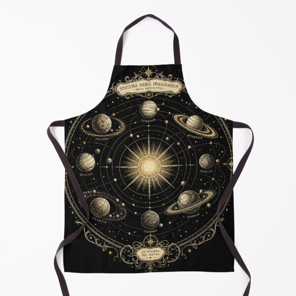 Item preview, Vintage Heliocentric Solar System Planet Chart designed and sold by TSshirtShoppe.