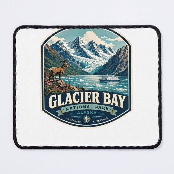 Item preview, Glacier Bay National Park Alaska Wilderness Ice Adventure Traveler Souvenir designed and sold by Simsimah26Parks.