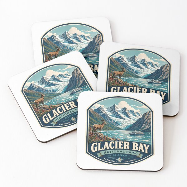 Item preview, Glacier Bay National Park Alaska Wilderness Ice Adventure Traveler Souvenir designed and sold by Simsimah26Parks.