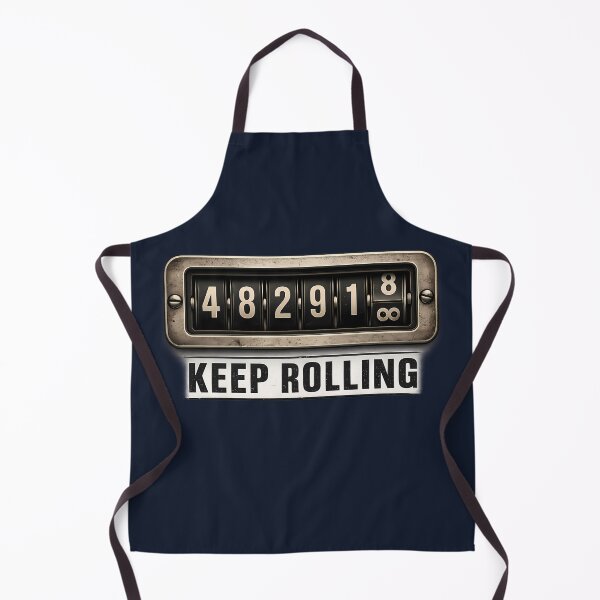 Item preview, Keep Rolling Infinity Odometer Vintage Truck Driver Design designed and sold by PXEpic.