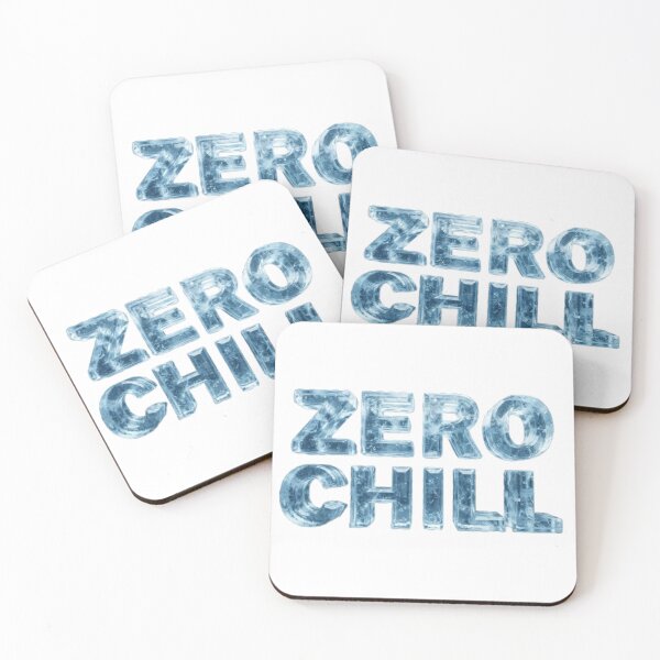 Item preview, Zero Chill — 3D Ice Typography Streetwear Graphic designed and sold by Nakrisa.