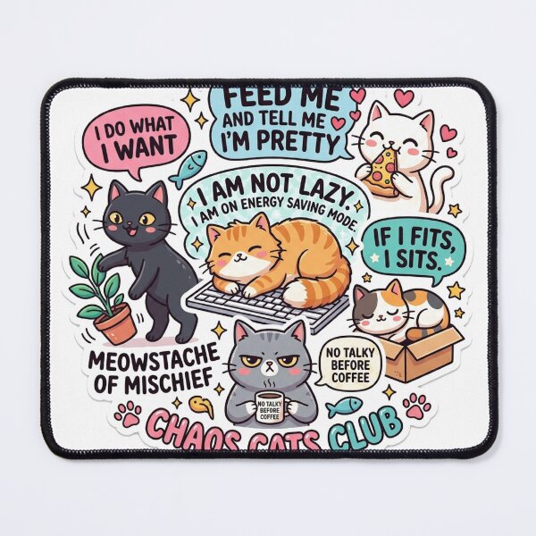 Item preview, Funny Kawaii Cat Meme Sticker - Adorable Aesthetic Kitty designed and sold by Bangcen.