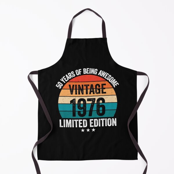 Item preview, Vintage 1976 50 Years Of Being Awesome 50th Birthday Retro Sunset designed and sold by IsDesignHub.