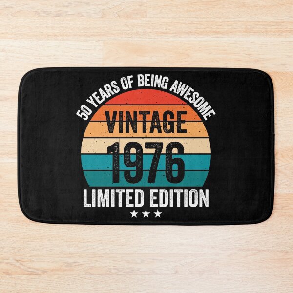 Item preview, Vintage 1976 50 Years Of Being Awesome 50th Birthday Retro Sunset designed and sold by IsDesignHub.
