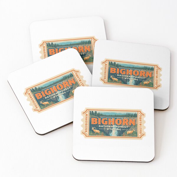 Item preview, Bighorn National Forest Wyoming Wildlife Outdoors Travel designed and sold by Simsimah26Parks.