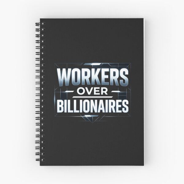 Item preview, Workers Over Billionaires Political Statement Graphic designed and sold by Owcomm.
