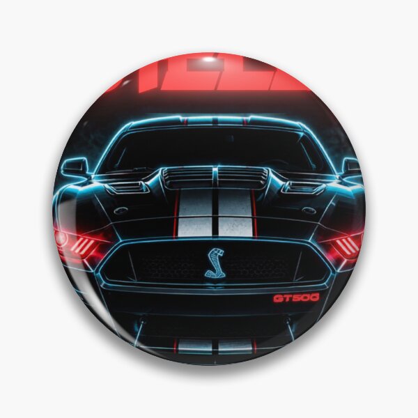 Item preview, Ford Mustang Shelby GT500 Cobra - Glowing Neon Streetwear designed and sold by bordisti.