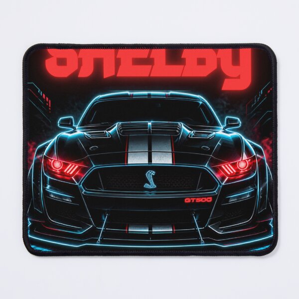 Item preview, Ford Mustang Shelby GT500 Cobra - Glowing Neon Streetwear designed and sold by bordisti.