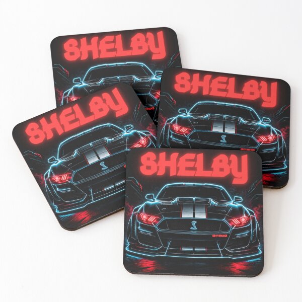 Item preview, Ford Mustang Shelby GT500 Cobra - Glowing Neon Streetwear designed and sold by bordisti.