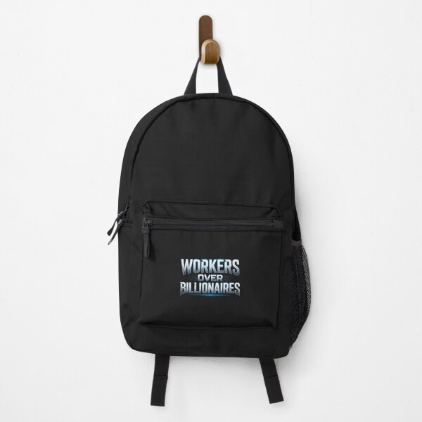 Item preview, Workers Over Billionaires Political Statement Text designed and sold by Owcomm.
