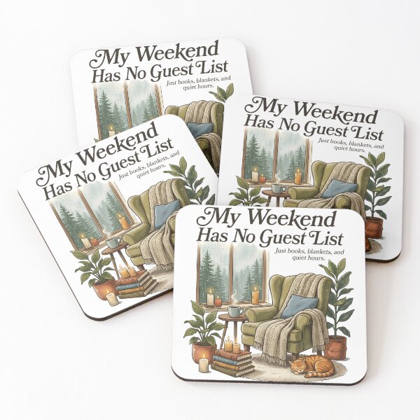 Item preview, My Weekend Has No Guest List Shirt | Cozy Introvert Reading Book Lover Cottagecore Sweatshirt Hoodie Gift designed and sold by softmind studio.