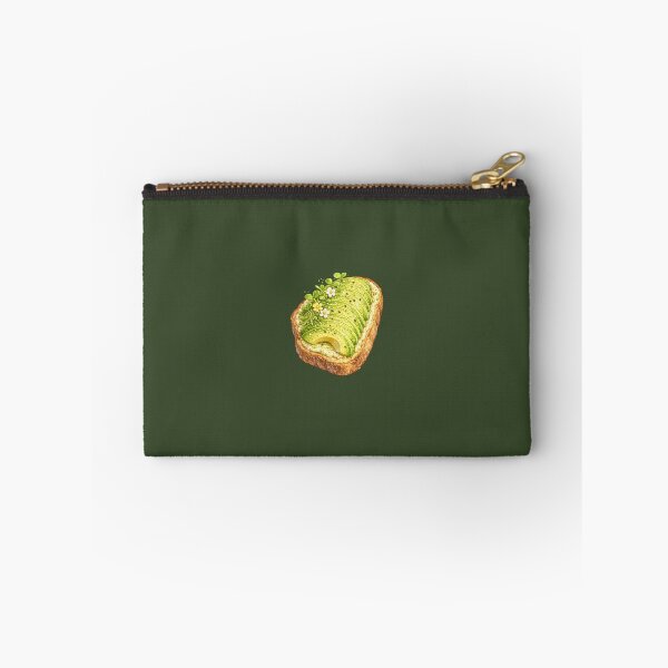 Item preview, Avocado Toast Sticker – Cute Trendy Breakfast with Microgreens & Edible Flowers designed and sold by PawsAndpetalstudio.