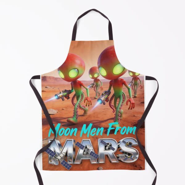 Item preview, Moon Men From Mars Print designed and sold by Lichentroupe63.